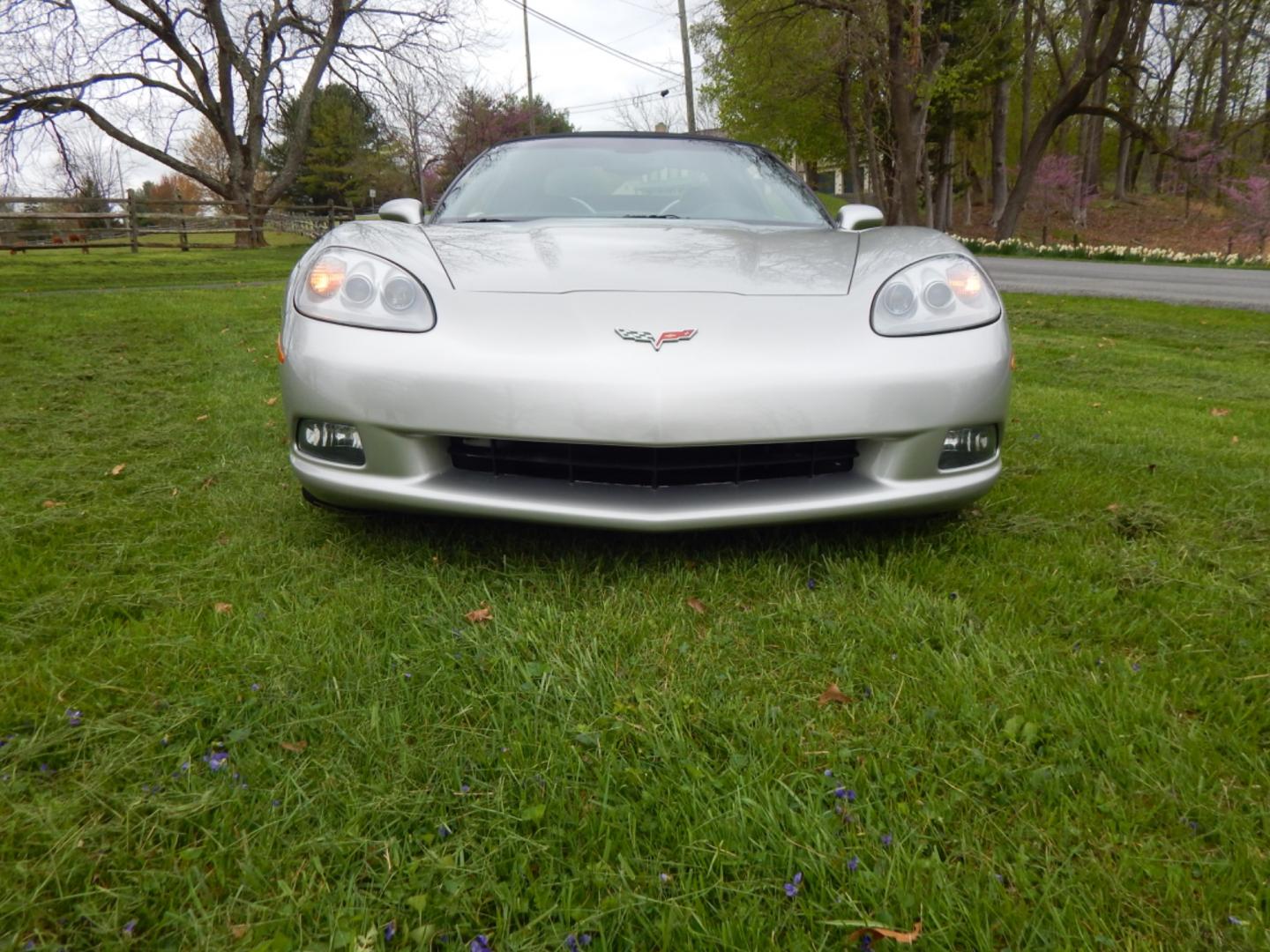 2008 Silver /Black Leather Chevrolet Corvette (1G1YY36W685) with an 6.2L V8 engine, Automatic transmission, located at 6528 Lower York Road, New Hope, PA, 18938, (215) 862-9555, 40.358707, -74.977882 - Here we have a beautiful 2008 Chevrolet Corvette convertible with a 6.2L LS3 V8 putting power to the rear wheels via an automatic transmission. Options include: black leather, keyless entry, carbon fiber trim, power windows/locks/mirrors, power seats, heated seats, AM/FM/CD/AUX radio, Bose sound sys - Photo#9